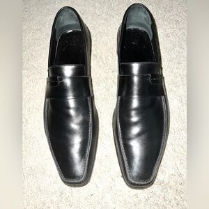 Dior X Hedi Slimane Black Leather Loafers. F/W 2006.  9/US, 42/IT. Made in Italy